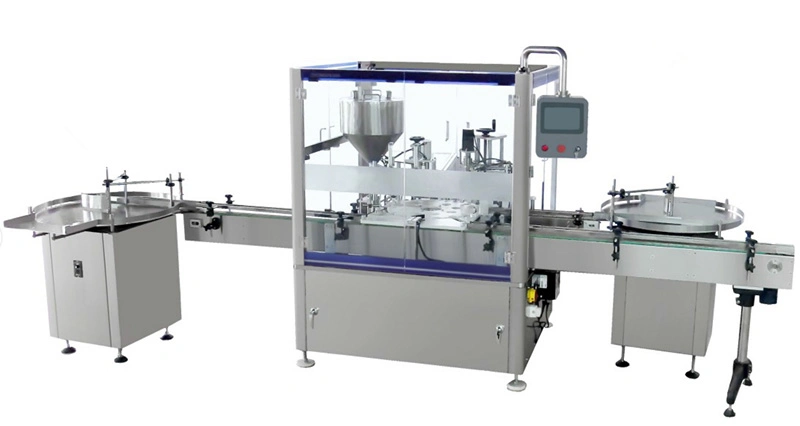 Automatic 6 Nozzles High Speed Chemical Bottle Liquid Filling Machine