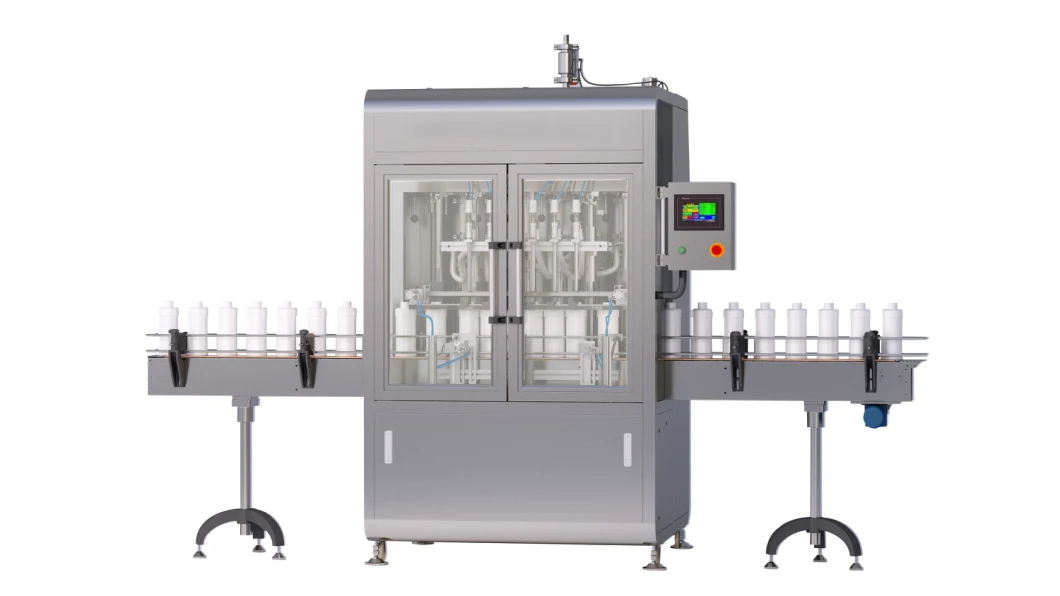 Fully Automatic Fertilizer Liquid Filling Capping Machine for Chemicals