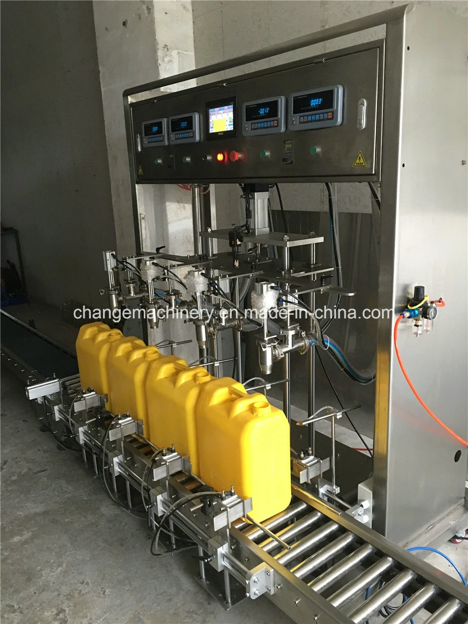 5L Farm Chemical Liquid Filling Sealing Labeling Machine