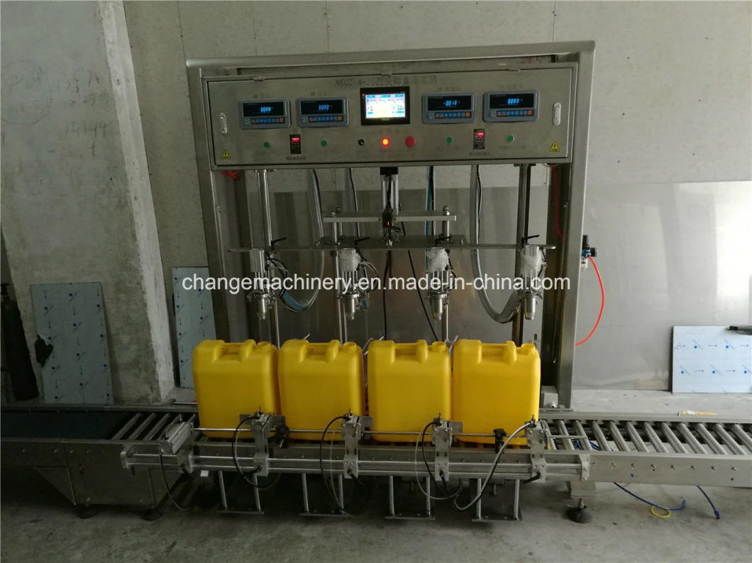 5L Farm Chemical Liquid Filling Sealing Labeling Machine