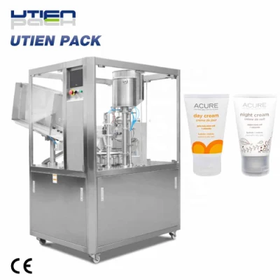 Rotaray Index Cosmetic Packaging Machinery, Auto Tube Filler Sealer