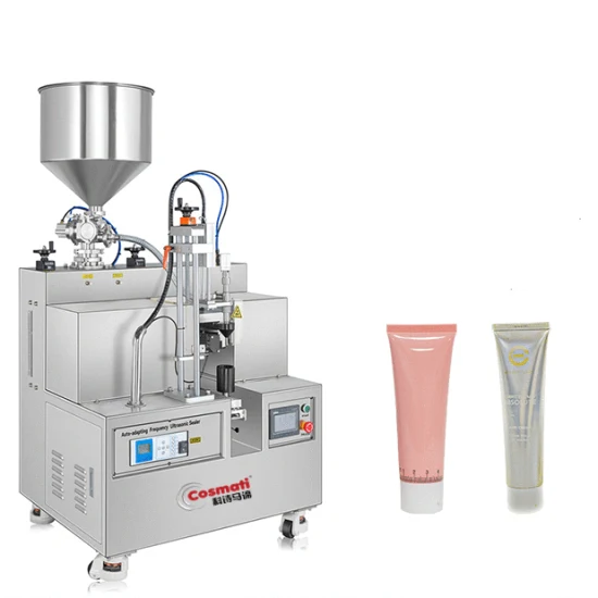 Small Soft Tube Filler Sealer with PLC Control