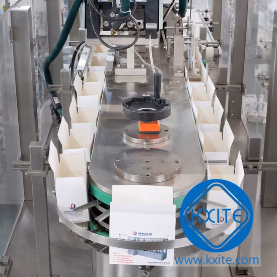 Fully Automatic Automatic Vertical Cartoning Box Pack Carton Machine Disposable Paper Box Packing Machine