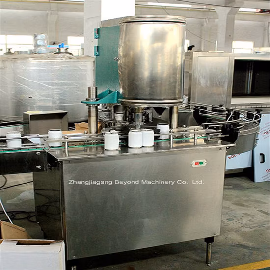 Fully Automatic Vat Paint, Coating, Mayonnaise Capping Production Line with Automatic Capping Production Machine